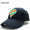 LDSLYJR綿熱気球刺繍野球キャップヒップホップキャップ大人と子供のための調節可能なスナップバック帽子119