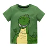 Metri che saltano Animali Stampa T-shirt per bambini Per l'estate Ragazzi Ragazze T-shirt Moda Cute Kids Top 210529