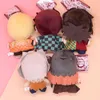 15cm Japão Anime Demon Slayer Tomioka Giyu Kamado Tanjirou Kamado Nezuko Agatsuma Zenitsu Brinquedos De Pelúcia Boneca Peluche Crianças Presente Y211119