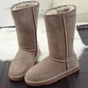 2023 مصمم أستراليا الأحذية الأسترالية أحذية النساء للنساء الرجال الشتاء الثلج Takato Glitter Fluff Furry Satin Boot Boot Bunk Bunk Leather Outdoors #FC