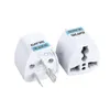 De UK US EU Universal to au AC Power Plug Adapter Travel 3 Pin Converter voor Australië Nieuw-Zeeland 1000pcs / lot