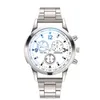 Relógios de pulso relógios relógios de luxo quartzo assista aço inoxidável Dial de aço casual Bracele elegante Analog Sports Masculino Reloj79666577