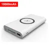 30000mAh Wireless Power Bank Qi Portable Battery Charger For Samsung Xiaomi Power Bank Mobile Phone Powerbank