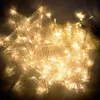 2.5 M 138 LED Gadget 12 Yıldız Peri Dize Perde Pencere Işıkları Pırıltı Noel Tatil Ev Partisi Düğün Garland Veranda Çim Dekorasyon