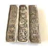 Hela antika Sycee Silver Ingot Old Ingot Broken Silver White Copper Silver Plated Ten Liang Bar Sycee235d