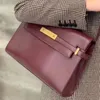 Yüksek Kaliteli Tek Omuz Çantaları Lady Çanta Moda Oblique Satchel Trend Avrupa ve Eski Yollar Çanta Geri Restorasyon