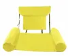 Składanie nadmuchiwane łóżko składane pływające krzesło rzędowe plażę basen basen wodny hamak powietrzny materac donflatibles leżakowe łóżka dla wód zabawy zabawki 2022