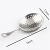 Julep Strainer Ice Scoop 304 Stainless Steel Bar Tool Skimmer Cocktail Colander Filter Infuser Barware Scoop Kitchen Accessory