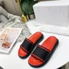 Designer Women Mens Tofflor Brevplattform Öka Flip Flop Äkta Läder Sommar Tryckt Gummi Bottoms Slipper Lady Casual Sandaler med låda