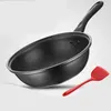 Pans Maifan Stone Non-stick Frying Pan Household Cooking Pot Induction Cooker Gas Special Uncoated Pots And