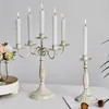 silver christmas candle houders