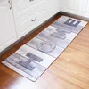 60x180CM Antiskid Mat for Kitchen Floor Long Door Mat Vintage Style Kitchen Rug Non-Slip Bedroom Bedside Mats 210727