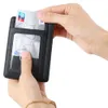 Slim Card Holders Leather Wallet Purse Money Case for Men Women Fashion Bag 11.5x8x0.5cm