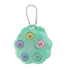 Interaktiv Fidget Toy Keychain Vuxna Barn Stress och ångest Relief Mini Toys Hand-Bag Pendent