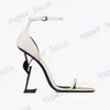 مصممي STILETTO HEELS Sandals Luxurys Fashion Heel Women Shoes Dress Suild Summer Slipers size 35 to 43