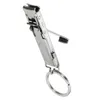 Key Ring Ultra Tunn Nail Clipper Pedicure Manicure Care Tool Light Weight Skärande kompakt skärare