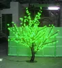 Shiny H1.2M LED Cherry Blossom Lamps Illuminazione dell'albero di Natale Impermeabile Decorazione del paesaggio del giardino Lampada per forniture per feste di nozze