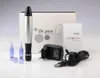 Derma Dr Pen Electric Dermapen med 52 st 12 Pins Nålpatroner Professionell för salong Använd ärravlägsnande hudföryngring mikronedel