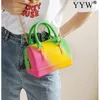 Shoulder Bags Designer Jelly Small Clear Crossbody High Quality Cute Purse Luxury Handbags Women