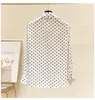 Women's Blouses & Shirts Spring Elegant Chiffon Dot Bow Work Shirt OL Lady Long Sleeve Casual Basic Blouse Top Blusa