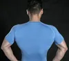 Erkekler Bahar Sporting Üst Formalar Tee Gömlek Yaz Kısa Kollu Spor Tshirt Pamuk Erkek Giyim Spor T Gömlek 116
