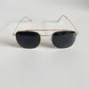 Quadratische Sonnenbrille für Männer, Markendesigner, Frauen, fahrende Sonnenbrille, UV-Schutzbrille, Metallrahmen-Brille