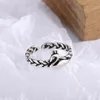 Söt Swan Open Ring Kvinnor Djurfinger Ringar för Presentfest Mode Smycken Tillbehör Partihandel Pris