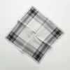 12st 43 * 43cm 100% Bomull Handkerchiefs Män Pocket Hankies Mäns Business Square Fickets Handkerchief