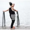 아기 소년 패션 여름 romper 검은 회색 줄무늬 rompers 유아 느슨한 스타일 멋진 의류 키즈 210619