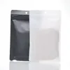 1000Pcs/Lot Simple Composite Plastic Bag with Window Silk Socks Packing Bag Ice Sleeve Packing Bag Sleeve Zipper Lock Bags 14cmx23cm