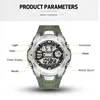 Digital Wristwatches Military Smael Cool s Shock Relojes Hombre Casual Led Clock Watch Men Big Dial1340 Sport Watches Waterproof Q0524