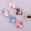 Ceramic Chopstick Rest Cherry Blossom Japanese-style Chopsticks Holder Tableware and Kitchenware Crafts Holder RRB14227