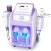 Ultrasonic Microcurrent Oxygen Jet LED Skin Scrubber Hot Cold Facial Beauty Machine