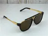 men vintage sunglasses 0937 square plate metal combination board strong euro size UV400 lens with box8936511164K
