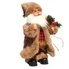 Nyhetsposter Juldekorationer Elektrisk Santa Claus Doll Music Dancing Ornaments Creative Xmas Home Decor Kid Toy Gift