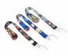 Keychain 10st Cartoon Anime Japan Halsband Lantering ID Id Badge Holder Rope Pendant Phone Accessorie Small grossist