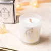 ロマンチックな手作りの香りのキャンドル植物のエッセンシャルオイル小さな瓶アロマテラピー旅行キャンドル自然豆ワックス家の装飾