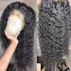 Diepe Krullenn Lace Front Menselijk Haar Pruiken 4x4 Ветерины Pruik Voor Vrouwen Preceded Haarlijn