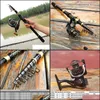 Boat Sports & Outdoorsboat Fishing Rods Brand Rod And Roll Combo, Portable Spinning 13Bb Reel, Trout Rod, Beginner Carp Pesca 1.8M-3.6M Drop