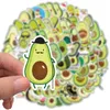 10 50 100PCS Kawaii Cartoon Avocado Stickers for Children DIY Guitar Stationery Water Bottle Notebook Cute Girl Toy Sticker Car232m