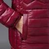 Mince coton veste de maman hauts courts hiver femmes manteau coréen mince grande taille femme Parka motif de vague rembourré 211018