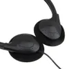 Wired Headphones Over Ear Headsets Bass HiFi Sound Music Stereo Hörlurar Flexibelt Justerbart headset för barn Studenter Sport Hörlurar