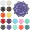 NewCourful bawełniana parasol bridal Handmade Battenburg Koronki Haft Sun Parasol Elegancki Wedding Party Decoration Parasol RRD11678