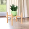 Kanca Raylar 1 ADET Taşınabilir Kayın Çiçek Standı Tek Bay Pencere Balkon Masaüstü Mini Pot Tutucu Küçük Yeşil