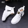 Yeni Martin Love High End Botlar Kırışıklık Karşıtı Çete Düğün Ayakkabıları Punk Konfor Ayakkabı Chaussure Homme Kovboy Motosiklet İş Safet Boot A23