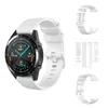 Sport Silicone 20 мм 22 мм ремешок для часов для часов Huawei Watch GT 2 46 мм SmartWatch замена браслета для часов Huawei GT 42 мм