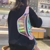 Shoulder Bags HISUELY Fashion Waist Bag Laser Transparent Beach Running Pouch Key Phone Holder Sports Travel For Women
