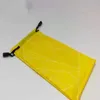 18 * 9cm Zonnebril Tas Pouch Brillen Accessoires Trekkoord Zonnebril Doek Opbergzakken