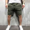 Men Shorts Wild Style Solid Color Ripped Short Pants Jogger Workout Shorts MenCasual Fashion Shorts G1209