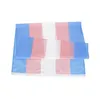 Rainbow Flag Banner 3x5FTS 90x150 CM LGBT Pride Trans TransGender Flag Lesbijki wesoły Biseksualny Panseksualny Gotowy SN4854